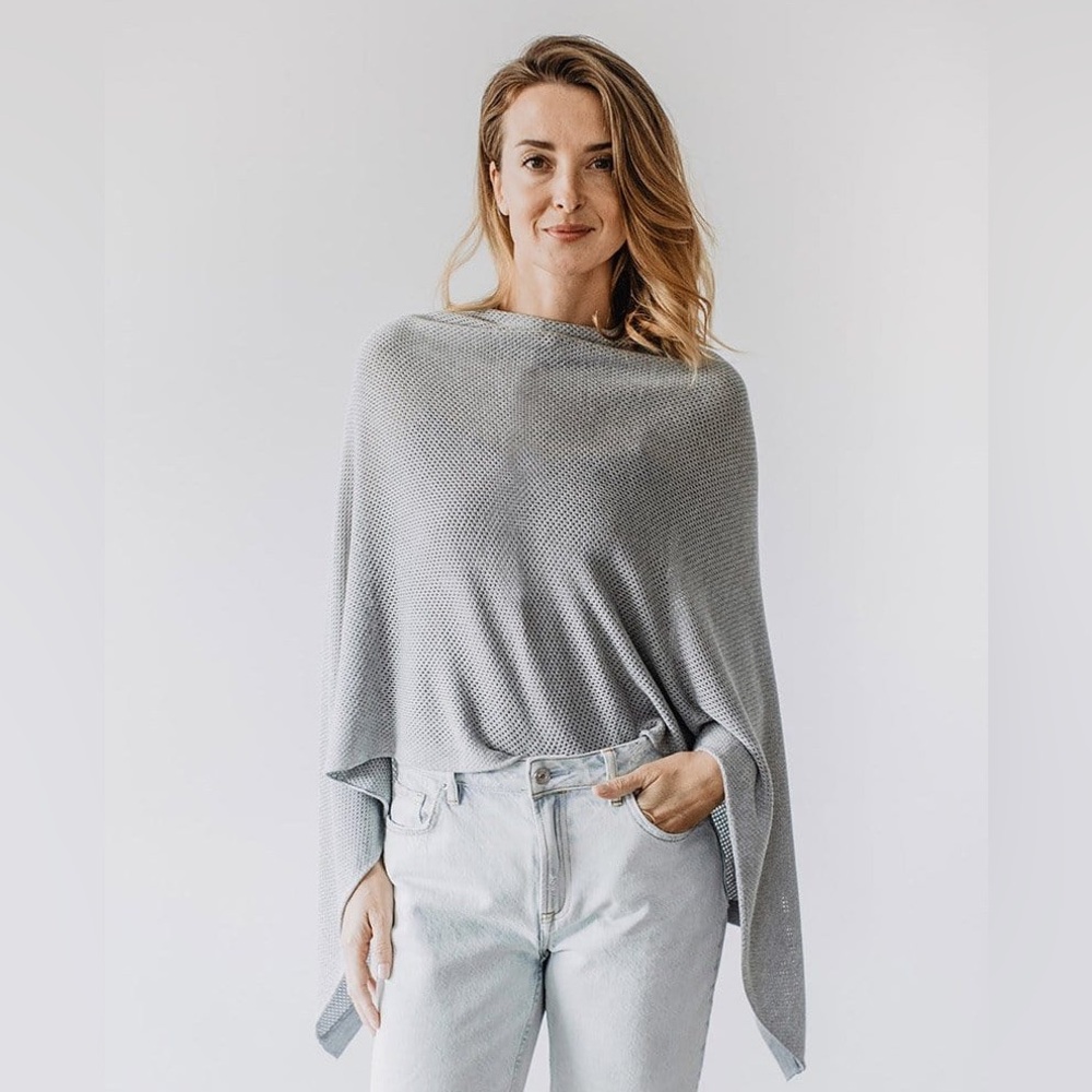 Gray Cocoon We are Amma Poncho